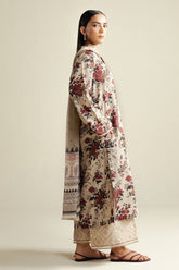 Buy Zara Shahjahan Aster-4B three-piece outfit at Highway Fashion.